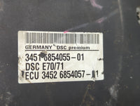 2007-2013 Bmw X5 Anti-Lock Brake ABS Pump Module Actuator OEM P/N:3451 6854055-01 Fits OEM Used Auto Parts - Oemusedautopart