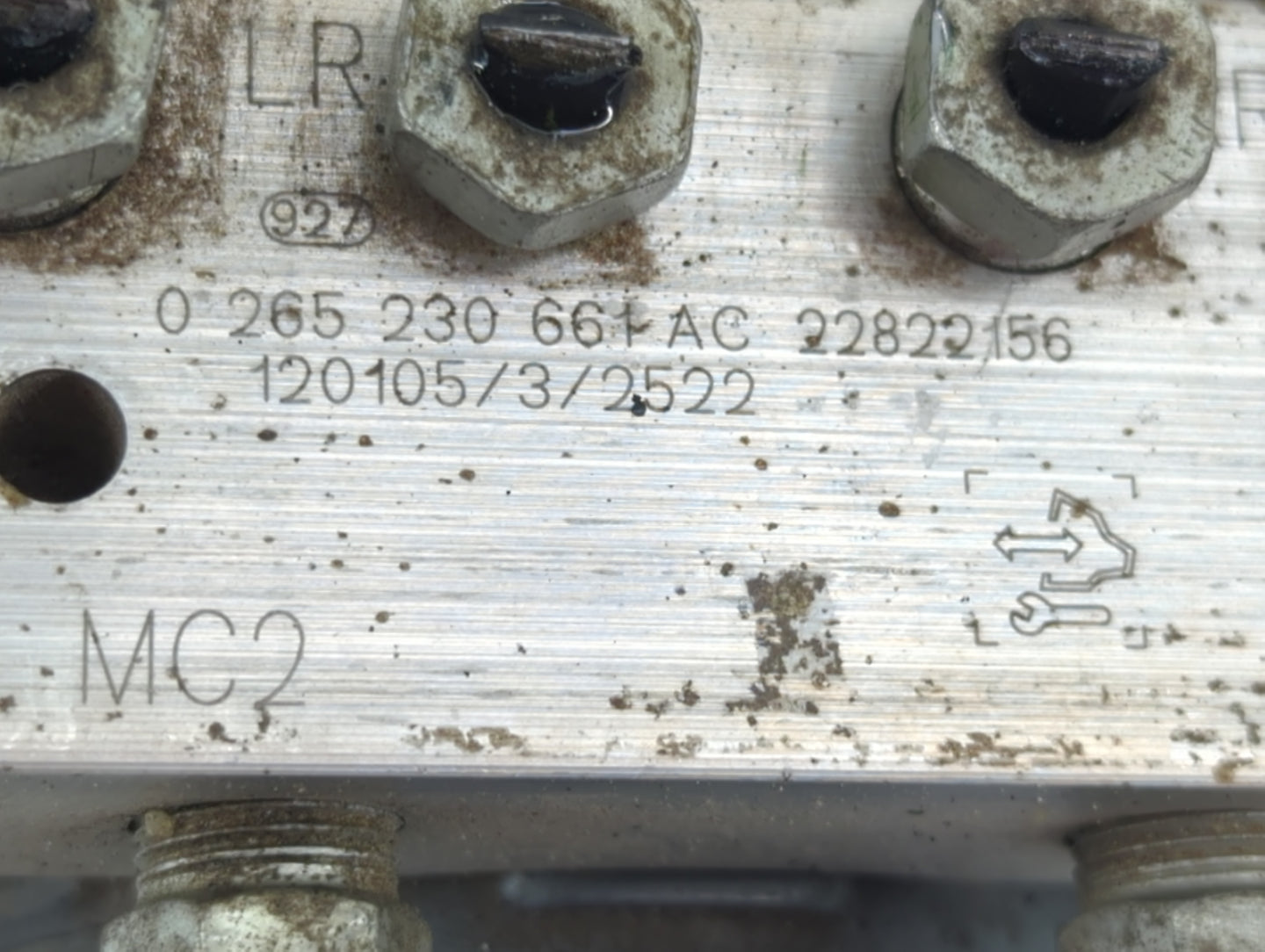 2012-2017 Buick Enclave ABS Pump Control Module Replacement P/N:22822156 0 265 230 661 AC Fits Fits 2012 2013 2014 2015 2016