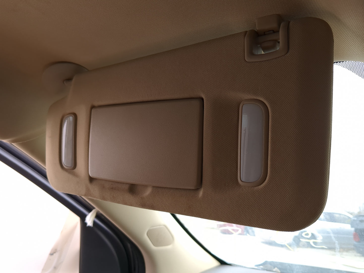 2008-2017 Buick Enclave Sun Visor Shade Replacement Driver Left Mirror Fits OEM Used Auto Parts - Oemusedautoparts1.com