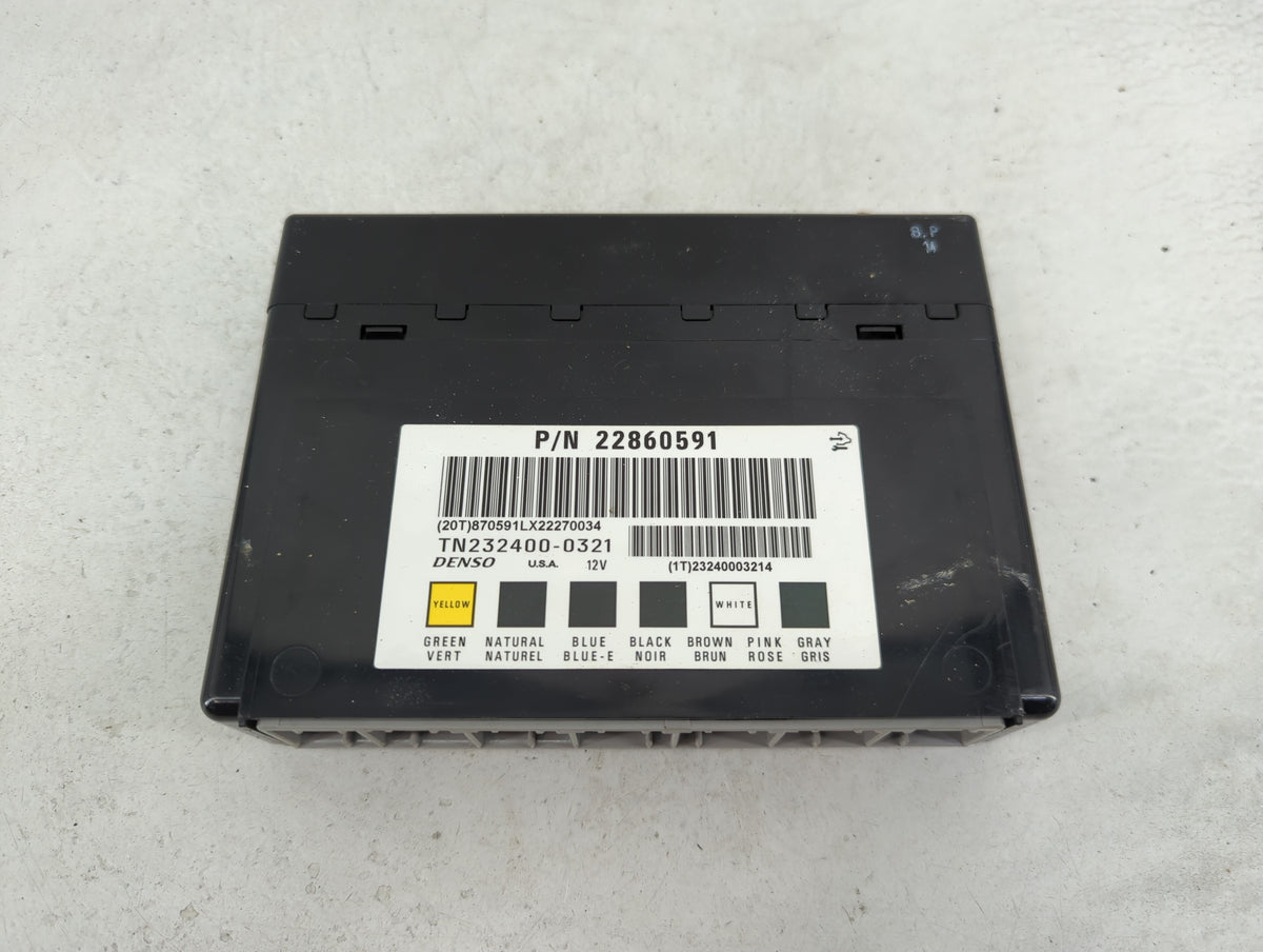 2008-2012 Buick Enclave Body Control Module Bcm Inner Cabin Fuse Box 1098087 - Oemusedautoparts1.com