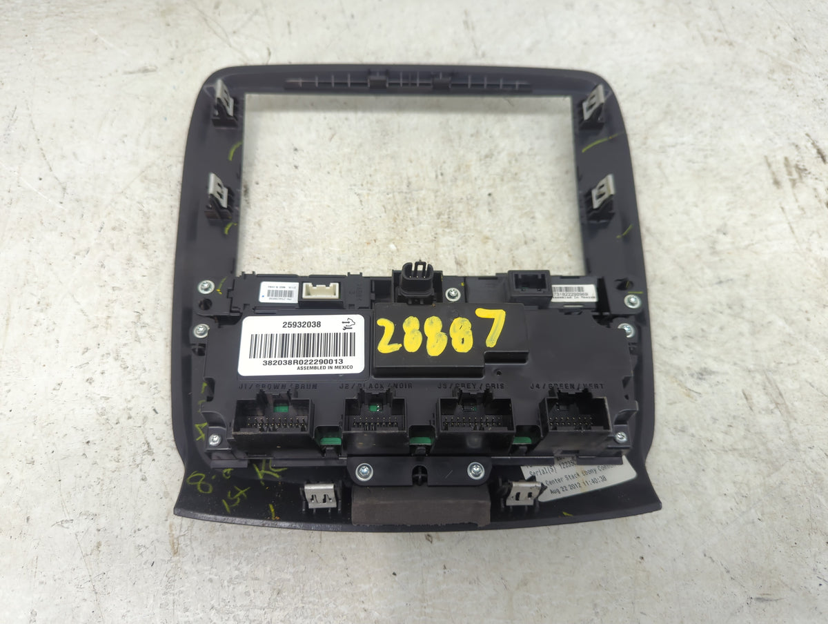 2008-2012 Buick Enclave Climate Control Module Temperature AC/Heater Replacement P/N:25932038 Fits Fits 2008 2009 2010 2011 