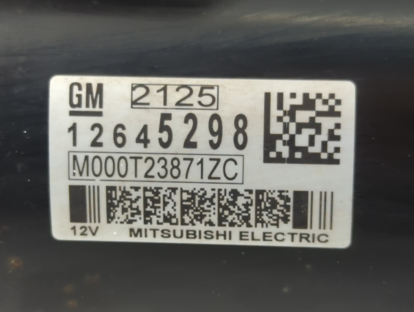 2008-2017 Buick Enclave Car Starter Motor Solenoid OEM P/N:12645298 Fits OEM Used Auto Parts - Oemusedautoparts1.com
