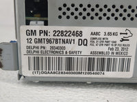 2012 Buick Enclave Radio AM FM Cd Player Receiver Replacement P/N:22822468 Fits OEM Used Auto Parts - Oemusedautoparts1.com