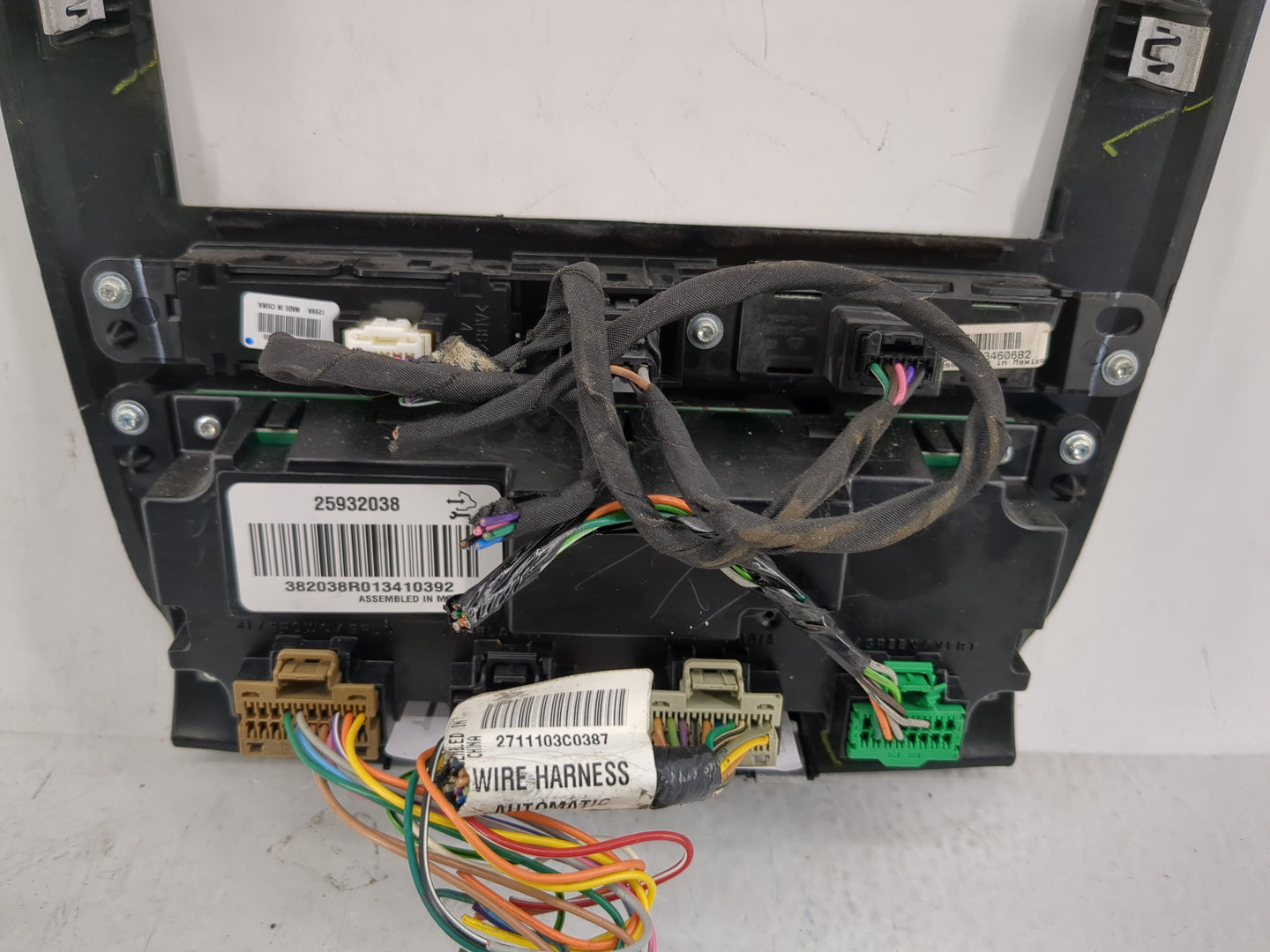 2008-2012 Buick Enclave Climate Control Module Temperature AC/Heater Replacement P/N:25932038 Fits Fits 2008 2009 2010 2011 