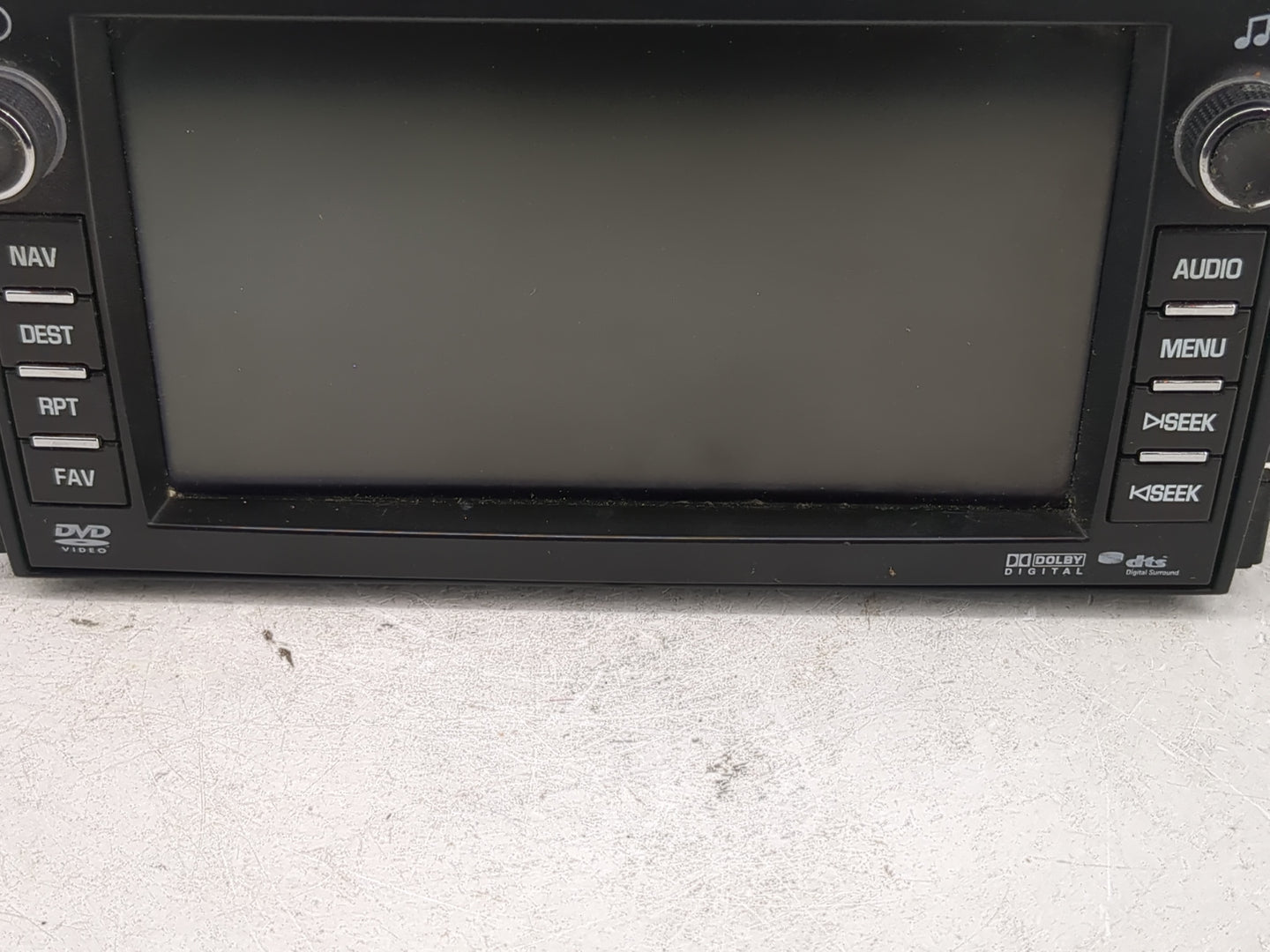 2010-2012 Buick Enclave Radio AM FM Cd Player Receiver Replacement P/N:22884233 Fits Fits 2010 2011 2012 OEM Used Auto Parts