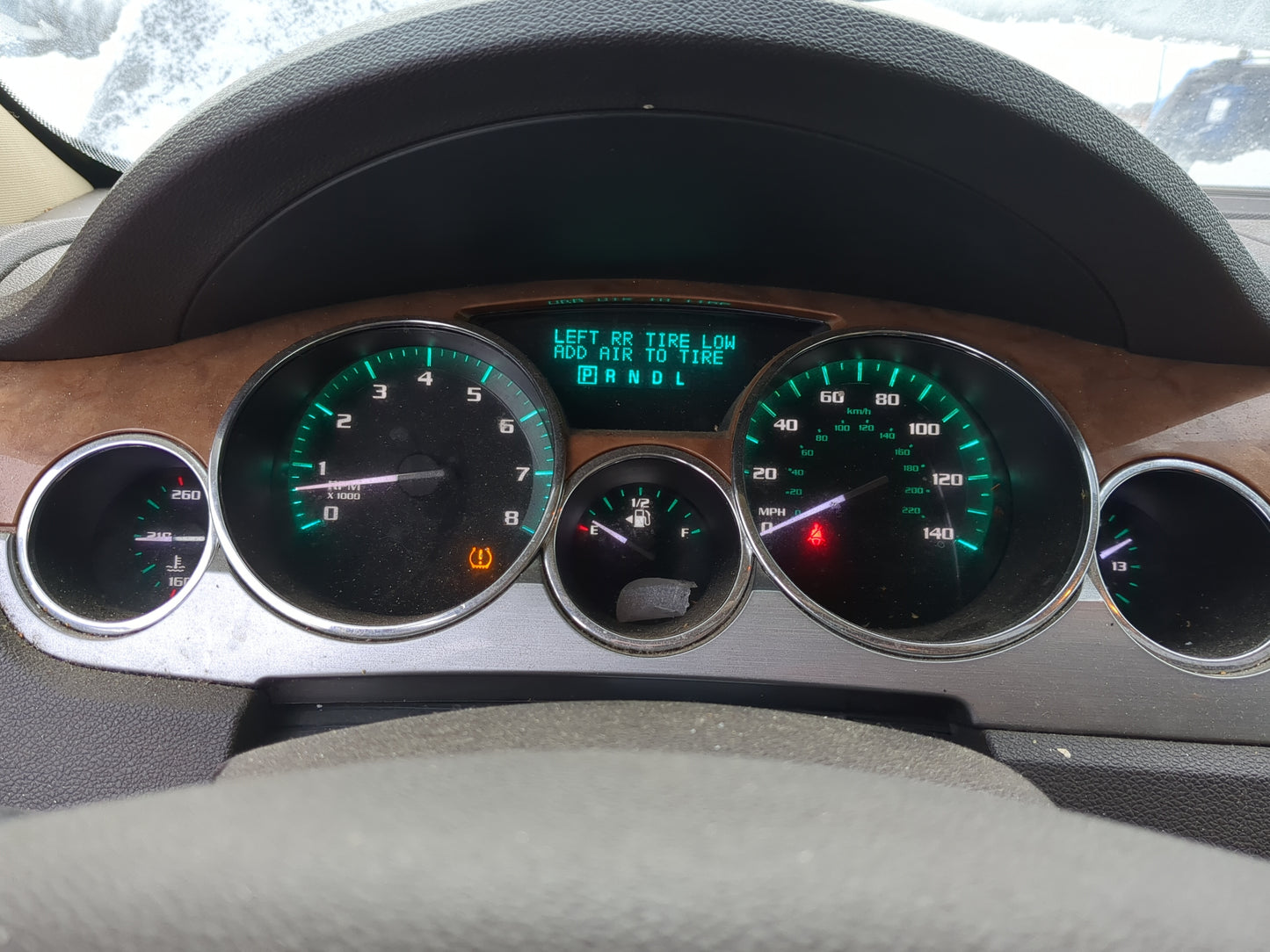 2008-2012 Buick Enclave Instrument Cluster Speedometer Gauges Miles:210K Fits Fits 2008 2009 2010 2011 2012 OEM Used Auto Pa