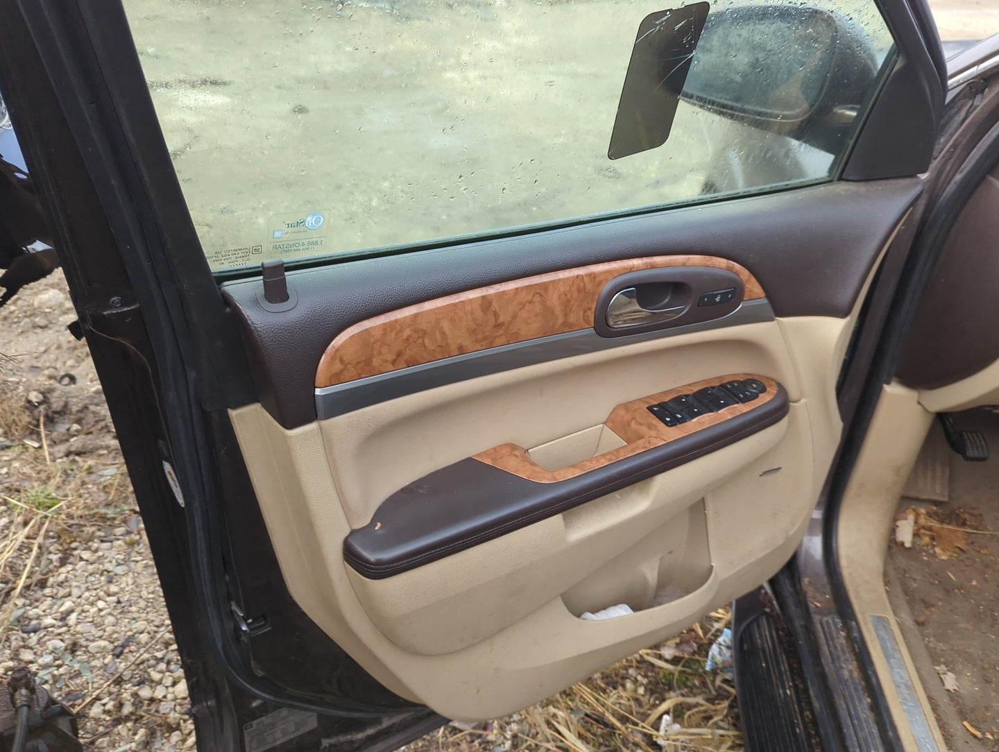 2012 Buick Enclave Front Left Driver Interior Door Panel Trim - Oemusedautoparts1.com