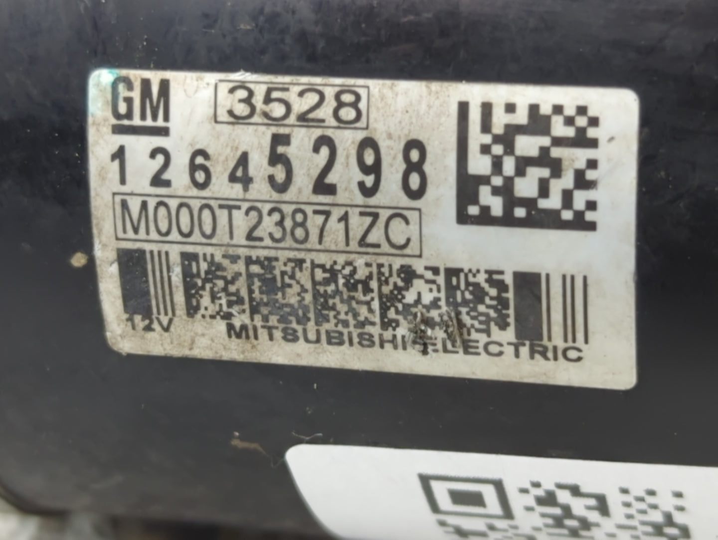 2008-2017 Buick Enclave Car Starter Motor Solenoid OEM P/N:12645298 12601721 Fits OEM Used Auto Parts - Oemusedautoparts1.co