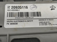 2009-2012 Buick Enclave Radio AM FM Cd Player Receiver Replacement P/N:28256336 20935116 Fits Fits 2009 2010 2011 2012 OEM U