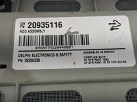 2009-2012 Buick Enclave Radio AM FM Cd Player Receiver Replacement P/N:28256336 20935116 Fits Fits 2009 2010 2011 2012 OEM U