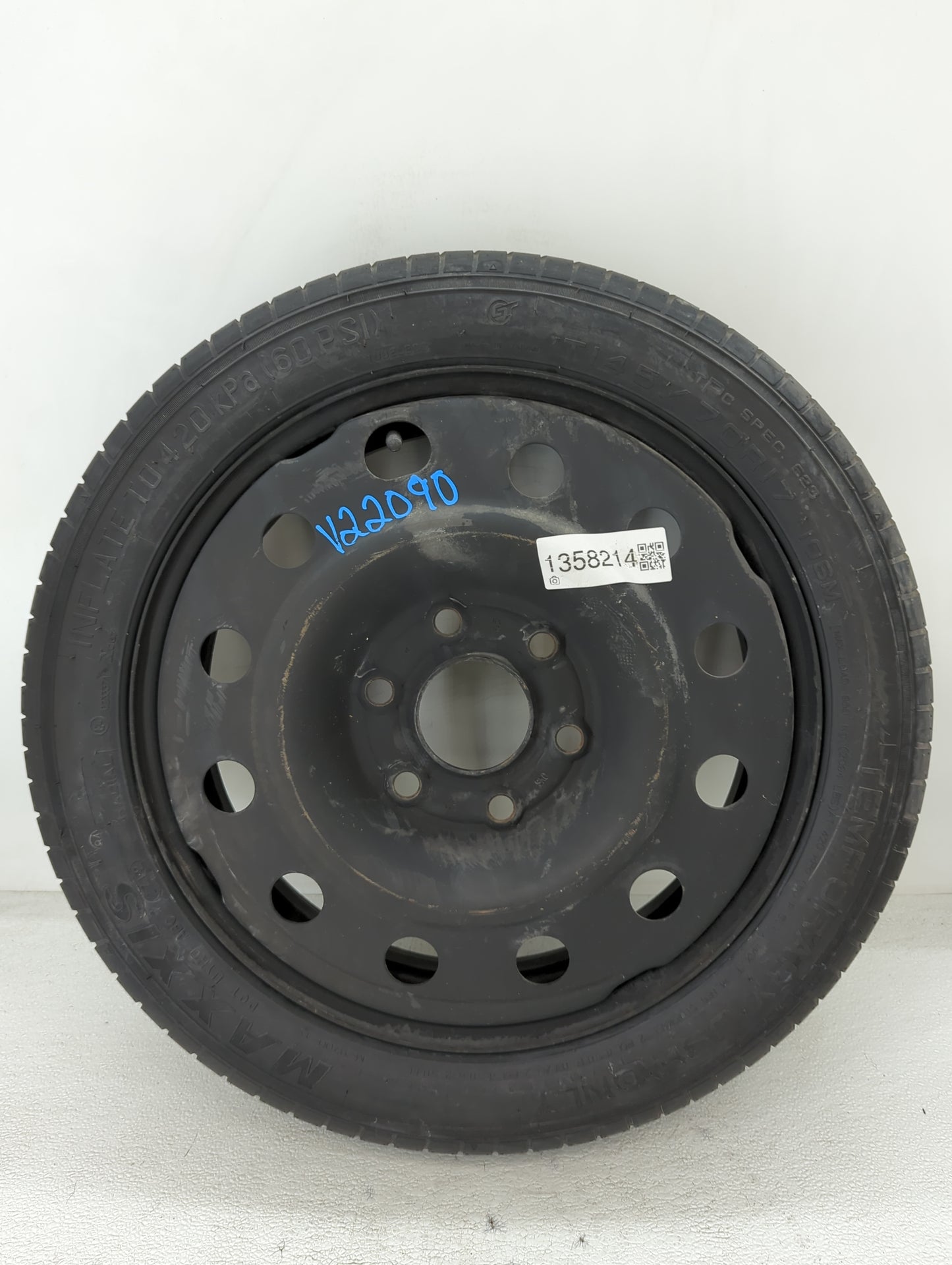 2008-2014 Buick Enclave Spare Donut Tire Wheel Rim Oem - Oemusedautoparts1.com