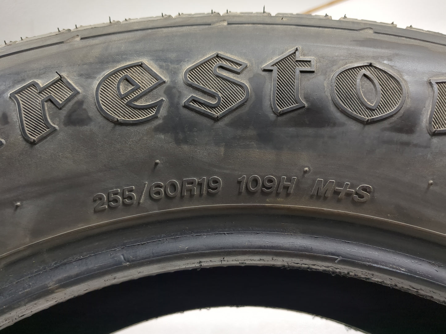 Used Tire 255/60R19 FIRESTONE DESTINATION LE3 109H - Tread Depth 6/32 - Oemusedautoparts1.com