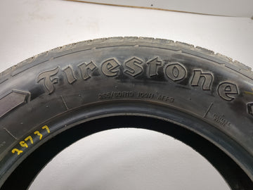 Used Tire 255/60R19 FIRESTONE DESTINATION LE3 109H - Tread Depth 6/32