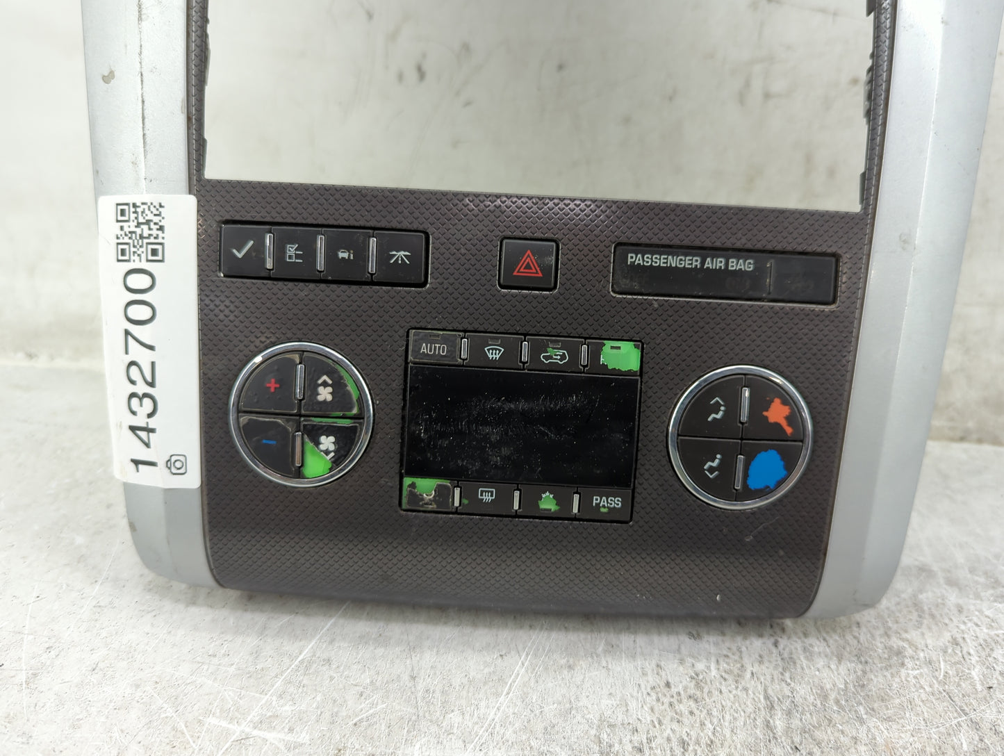 2008-2012 Buick Enclave Climate Control Module Temperature AC/Heater Replacement P/N:20778545 Fits Fits 2008 2009 2010 2011 