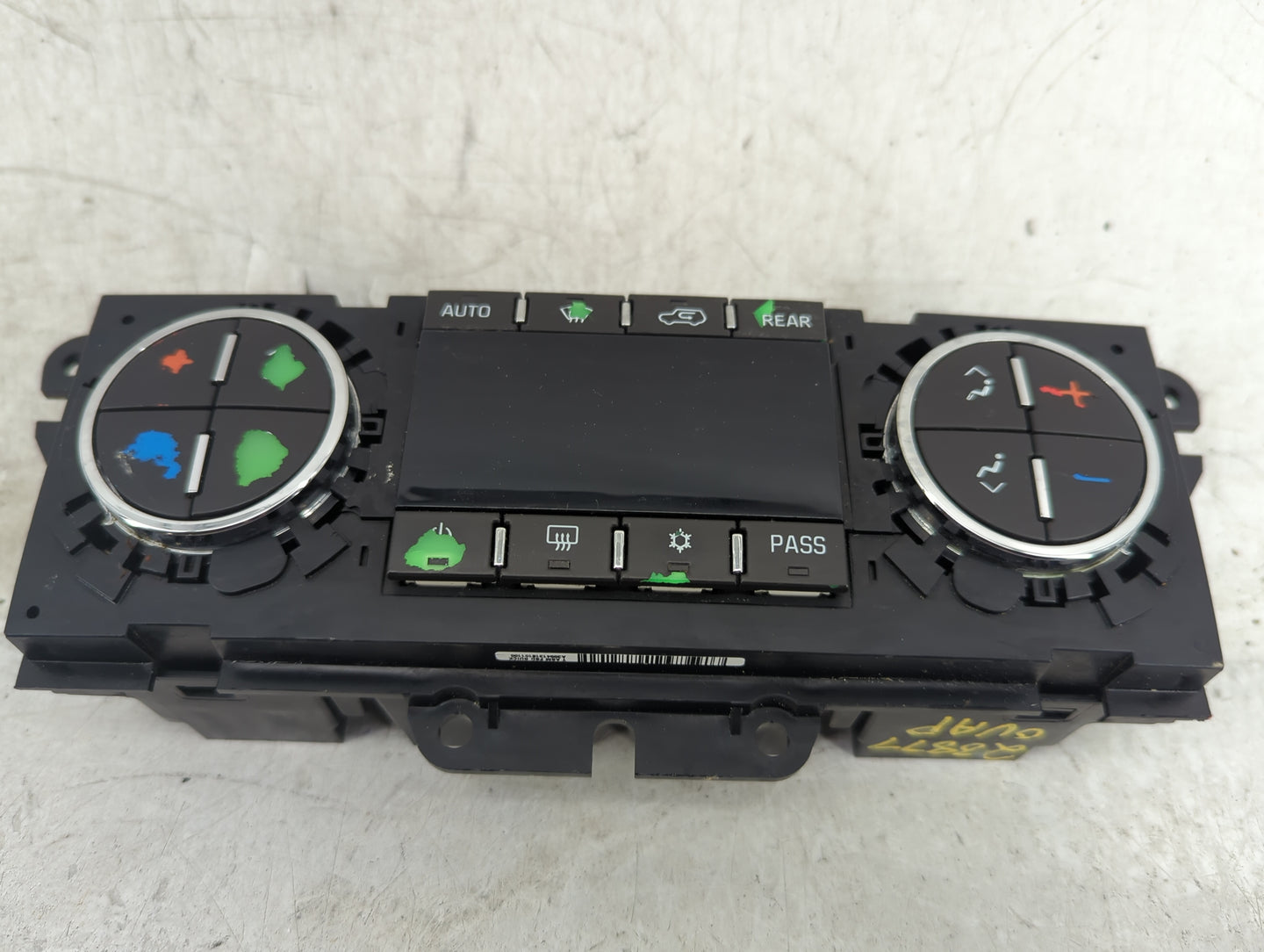 2008-2012 Buick Enclave Climate Control Module Temperature AC/Heater Replacement P/N:25932038 Fits Fits 2008 2009 2010 2011 