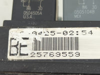 2012 Buick Enclave Fusebox Fuse Box Panel Relay Module P/N:25769559 Fits OEM Used Auto Parts - Oemusedautoparts1.com