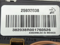 2008-2012 Buick Enclave Climate Control Module Temperature AC/Heater Replacement P/N:25932038 382038R001760526 Fits OEM Used