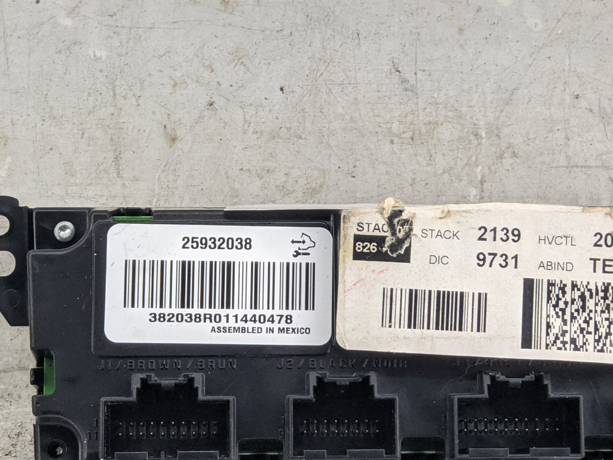 2008-2012 Buick Enclave Climate Control Module Temperature AC/Heater Replacement P/N:25932038 382038R011440478 Fits OEM Used