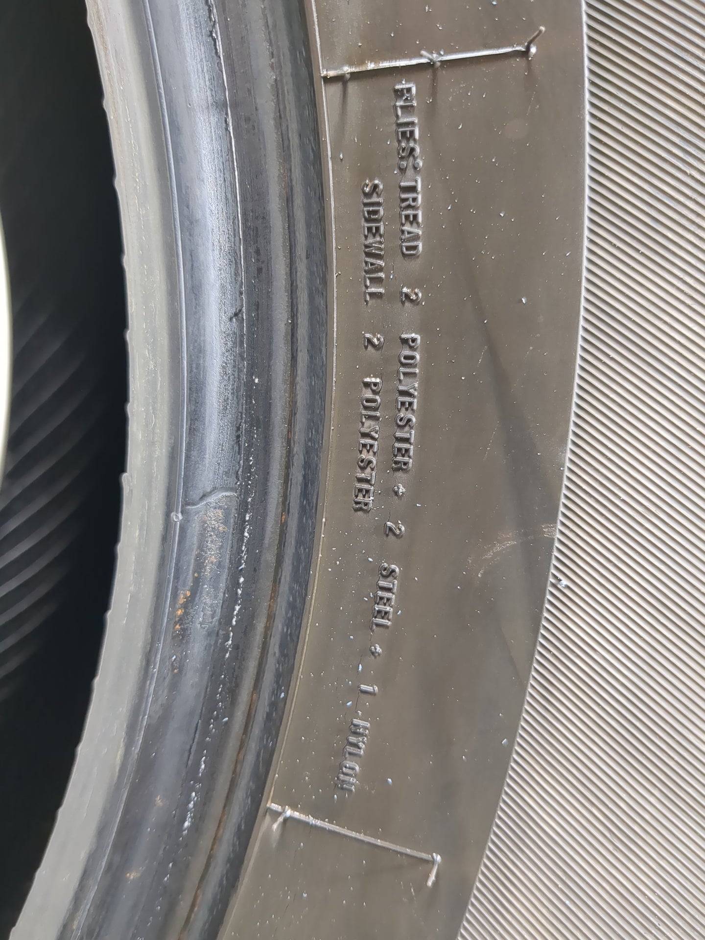 Used Tire 265/70R17 FIRESTONE TRANSFORCE HT2 121/118R - Tread Depth 8/32 - Oemusedautoparts1.com