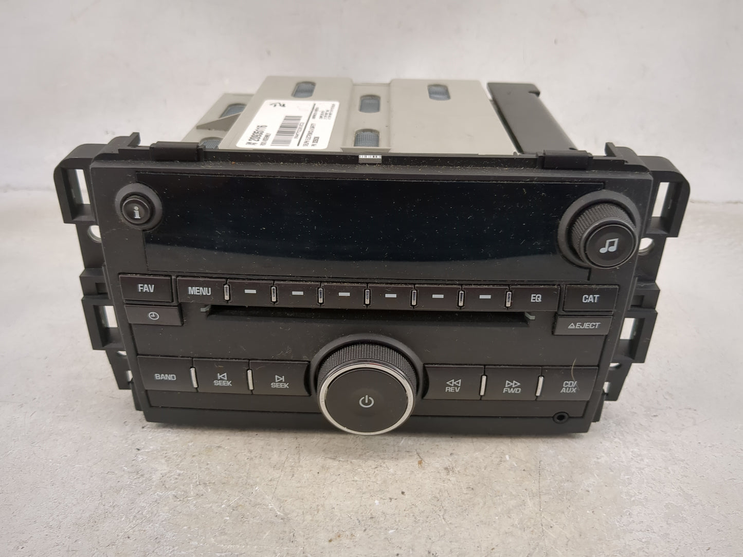 2008-2017 Buick Enclave Radio AM FM Cd Player Receiver Replacement Fits OEM Used Auto Parts - Oemusedautoparts1.com