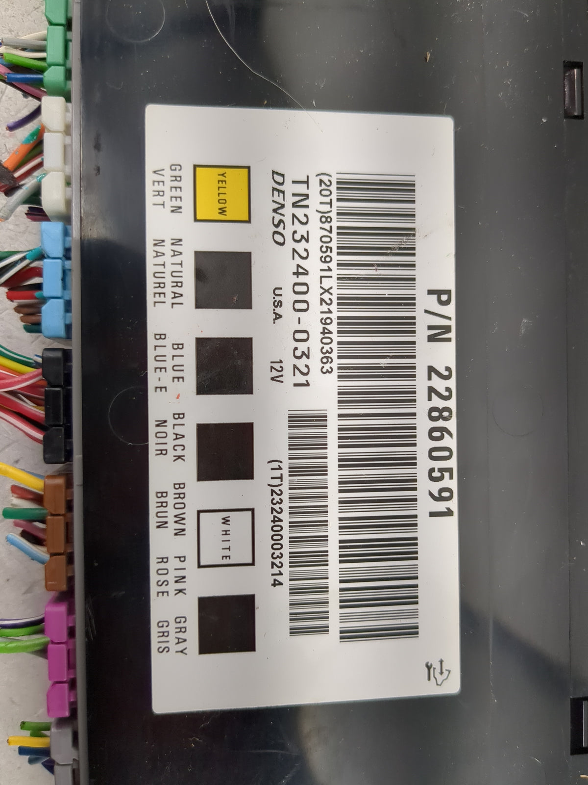 2008-2012 Buick Enclave Body Control Module Bcm 5025855 - Oemusedautoparts1.com