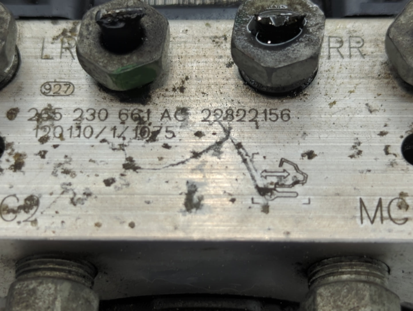 2012-2017 Buick Enclave ABS Pump Control Module Replacement P/N:22822156 Fits Fits 2012 2013 2014 2015 2016 2017 OEM Used Au