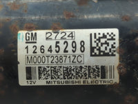 2008-2017 Buick Enclave Car Starter Motor Solenoid OEM Fits OEM Used Auto Parts - Oemusedautoparts1.com