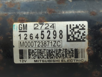 2008-2017 Buick Enclave Car Starter Motor Solenoid OEM Fits OEM Used Auto Parts