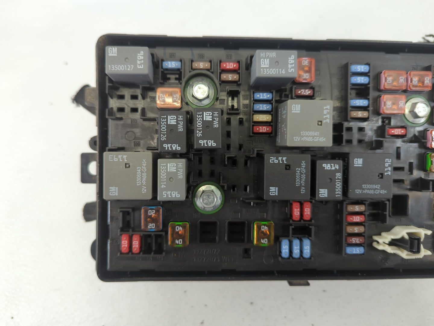 2012 Buick Enclave Fusebox Fuse Box Panel Relay Module P/N:9389U 23499389-01 Fits OEM Used Auto Parts - Oemusedautoparts1.co