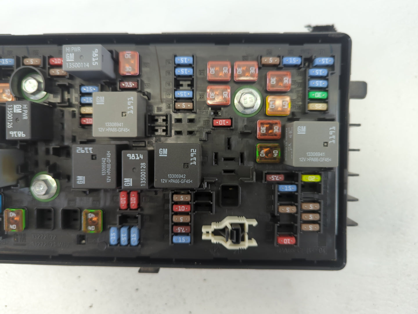 2012 Buick Enclave Fusebox Fuse Box Panel Relay Module P/N:9389U 23499389-01 Fits OEM Used Auto Parts - Oemusedautoparts1.co