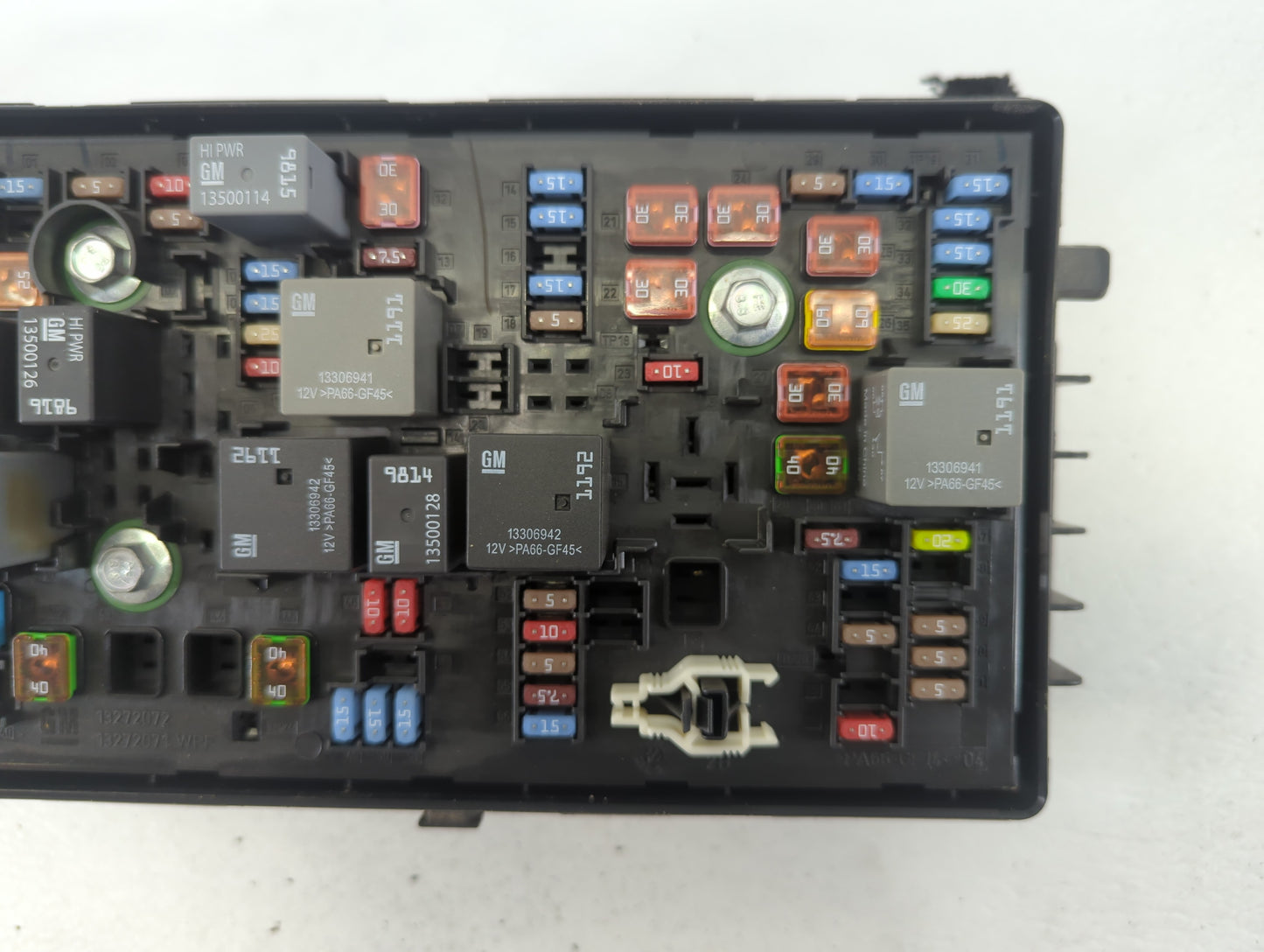 2012 Buick Enclave Fusebox Fuse Box Panel Relay Module P/N:9389U 23499389-01 Fits OEM Used Auto Parts - Oemusedautoparts1.co
