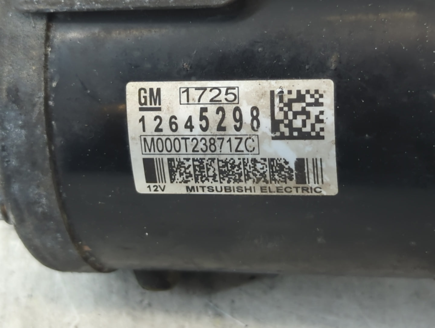 2008-2017 Buick Enclave Car Starter Motor Solenoid OEM P/N:12645298 M000T36571 Fits OEM Used Auto Parts - Oemusedautoparts1.
