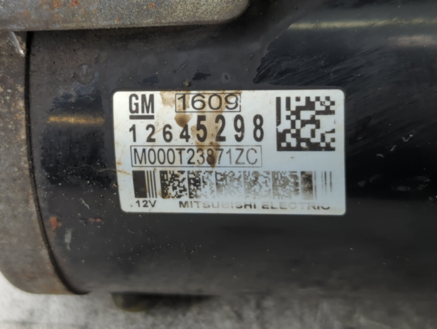 2008-2017 Buick Enclave Car Starter Motor Solenoid OEM P/N:12645298 1609 Fits OEM Used Auto Parts - Oemusedautoparts1.com