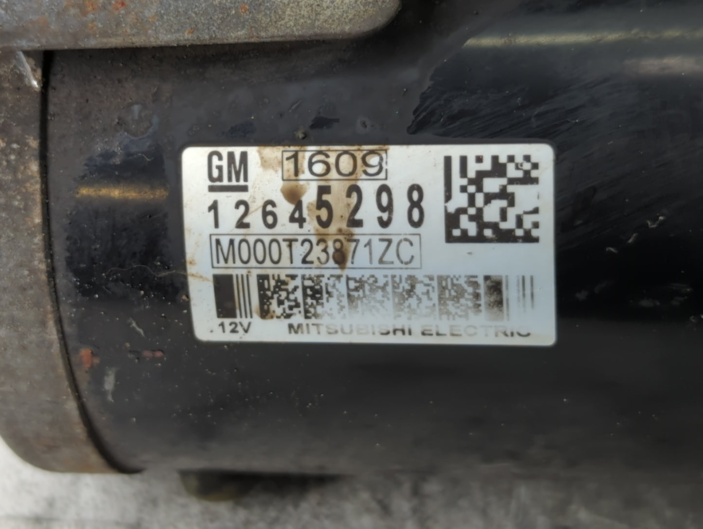 2008-2017 Buick Enclave Car Starter Motor Solenoid OEM P/N:12645298 1609 Fits OEM Used Auto Parts - Oemusedautoparts1.com