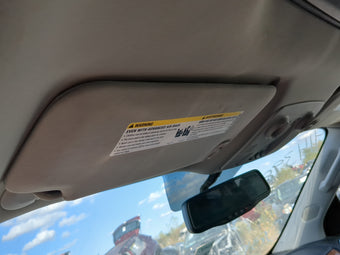 compare product 2008-2017 Buick Enclave Sun Visor Shade Replacement Driver Left Mirror Fits OEM Used Auto Parts