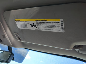 compare product 2008-2017 Buick Enclave Sun Visor Shade Replacement Passenger Right Mirror Fits OEM Used Auto Parts