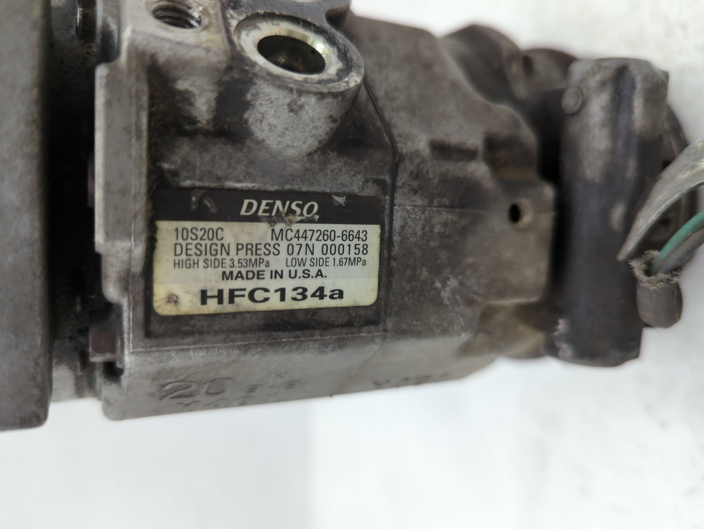 2008-2012 Buick Enclave Air Conditioning A/c Ac Compressor Oem 853122 - Oemusedautoparts1.com