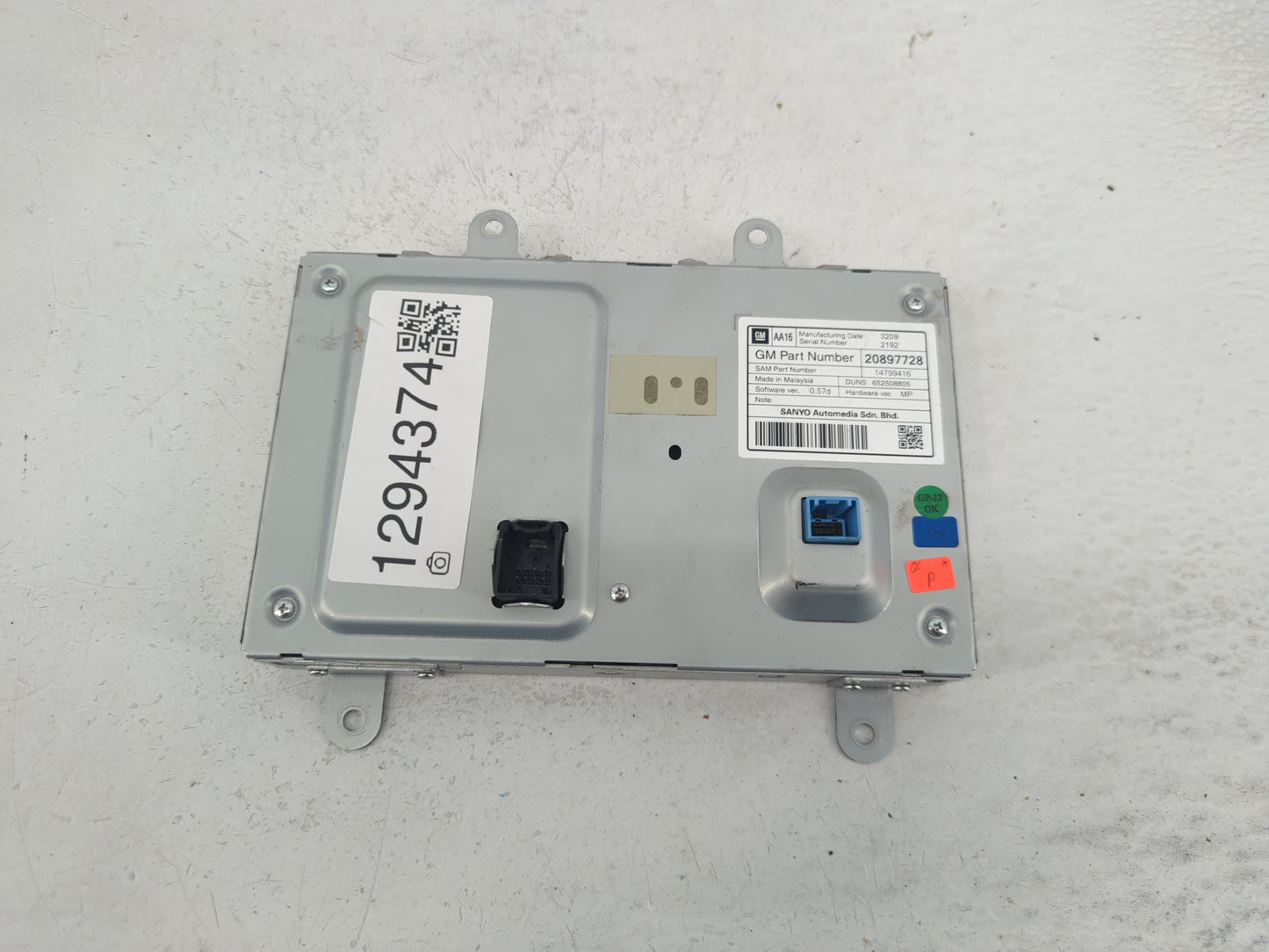 Buick Lacross Information Display Screen - Oemusedautoparts1.com