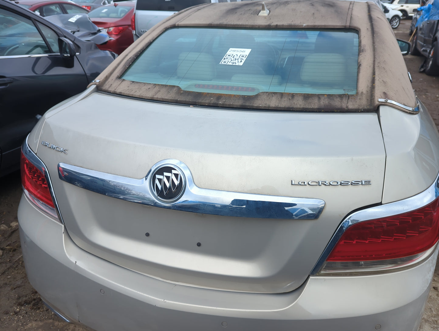 2010-2013 Buick Lacrosse Trunk/decklid/hatch/tailgate Oem 1301385 - Oemusedautoparts1.com