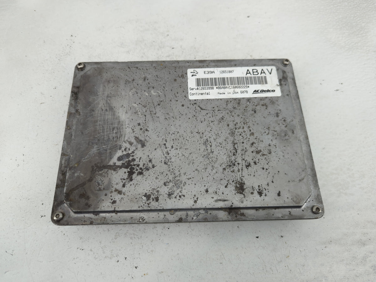 2012 Buick Lacrosse PCM Engine Control Computer ECU ECM PCU OEM P/N:12651807 Fits 2013 2014 2015 2016 OEM Used Auto Parts - 