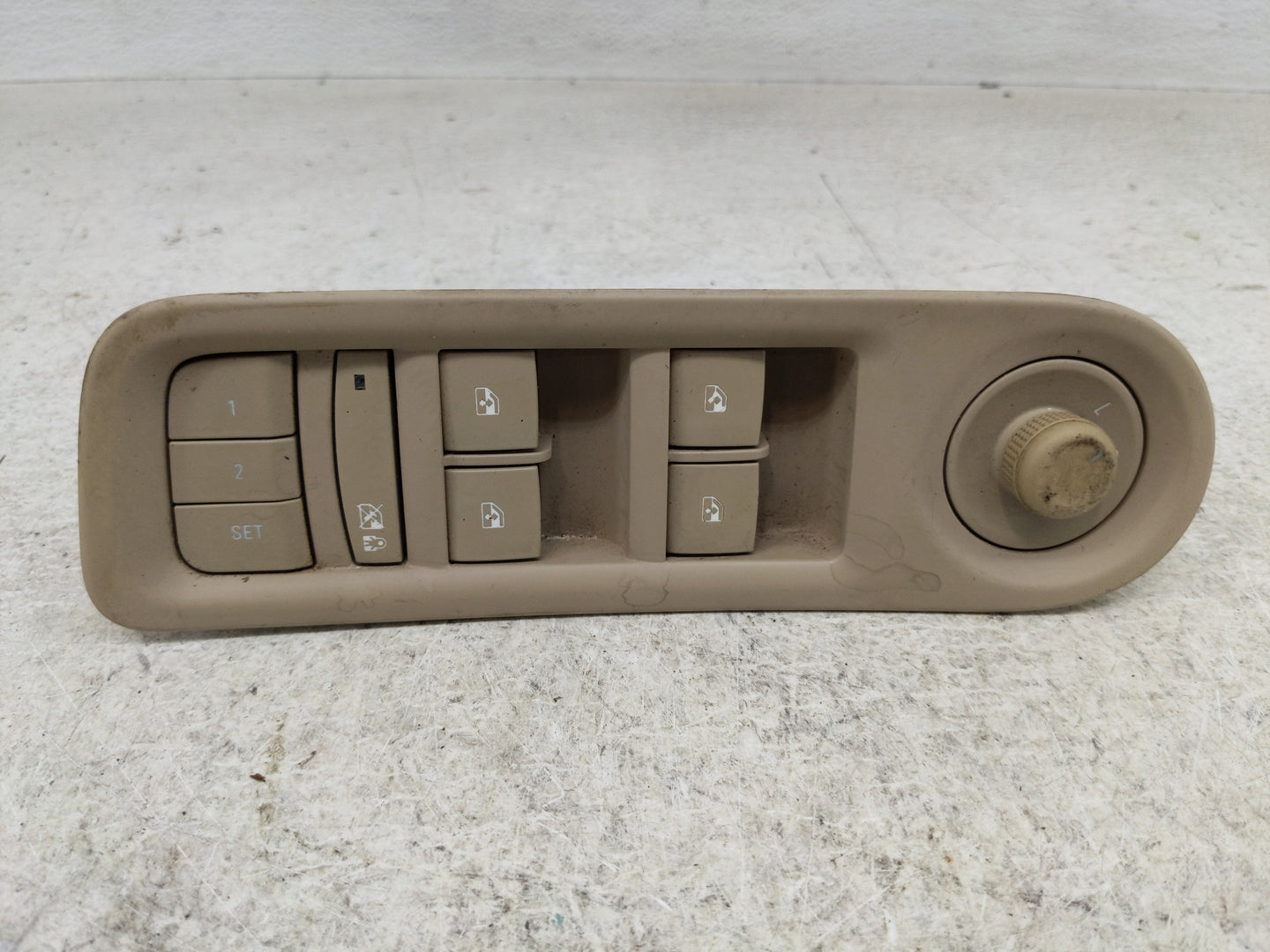2010-2013 Buick Lacrosse Master Power Window Switch Replacement Driver Side Left P/N:9060795 Fits OEM Used Auto Parts - Oemu