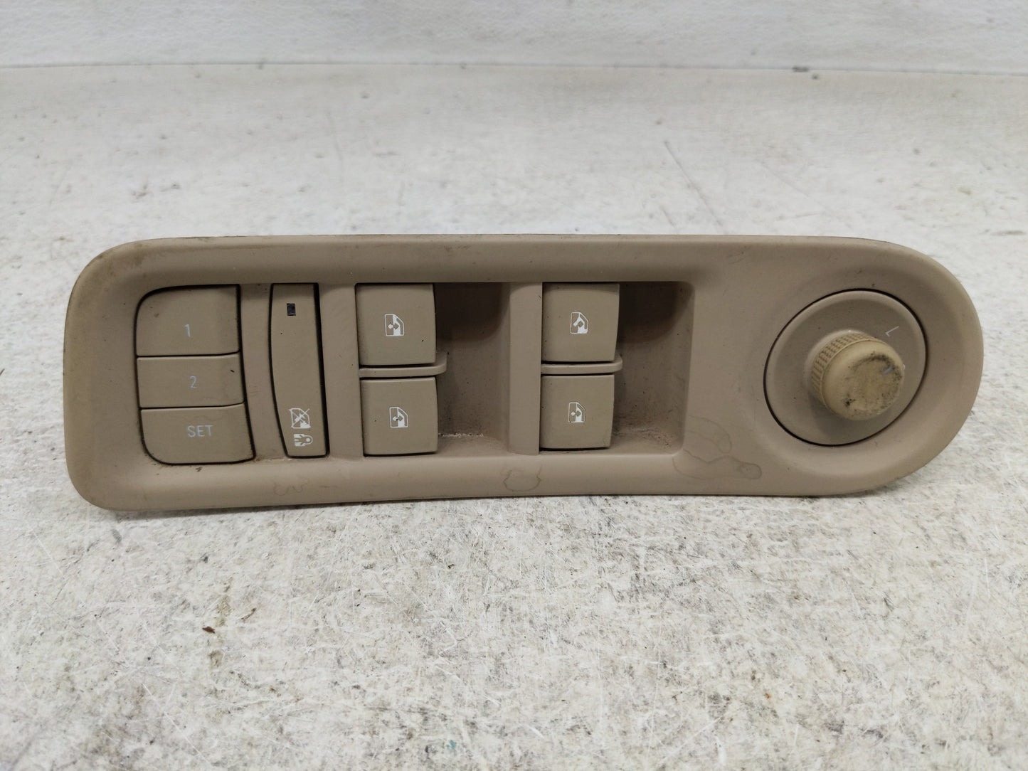 2010-2013 Buick Lacrosse Master Power Window Switch Replacement Driver Side Left P/N:9060795 Fits OEM Used Auto Parts - Oemu