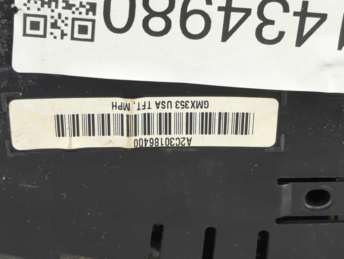 2012 Buick Lacrosse Instrument Cluster Speedometer Gauges P/N:A2C30186400 GMX353 Fits OEM Used Auto Parts - Oemusedautoparts