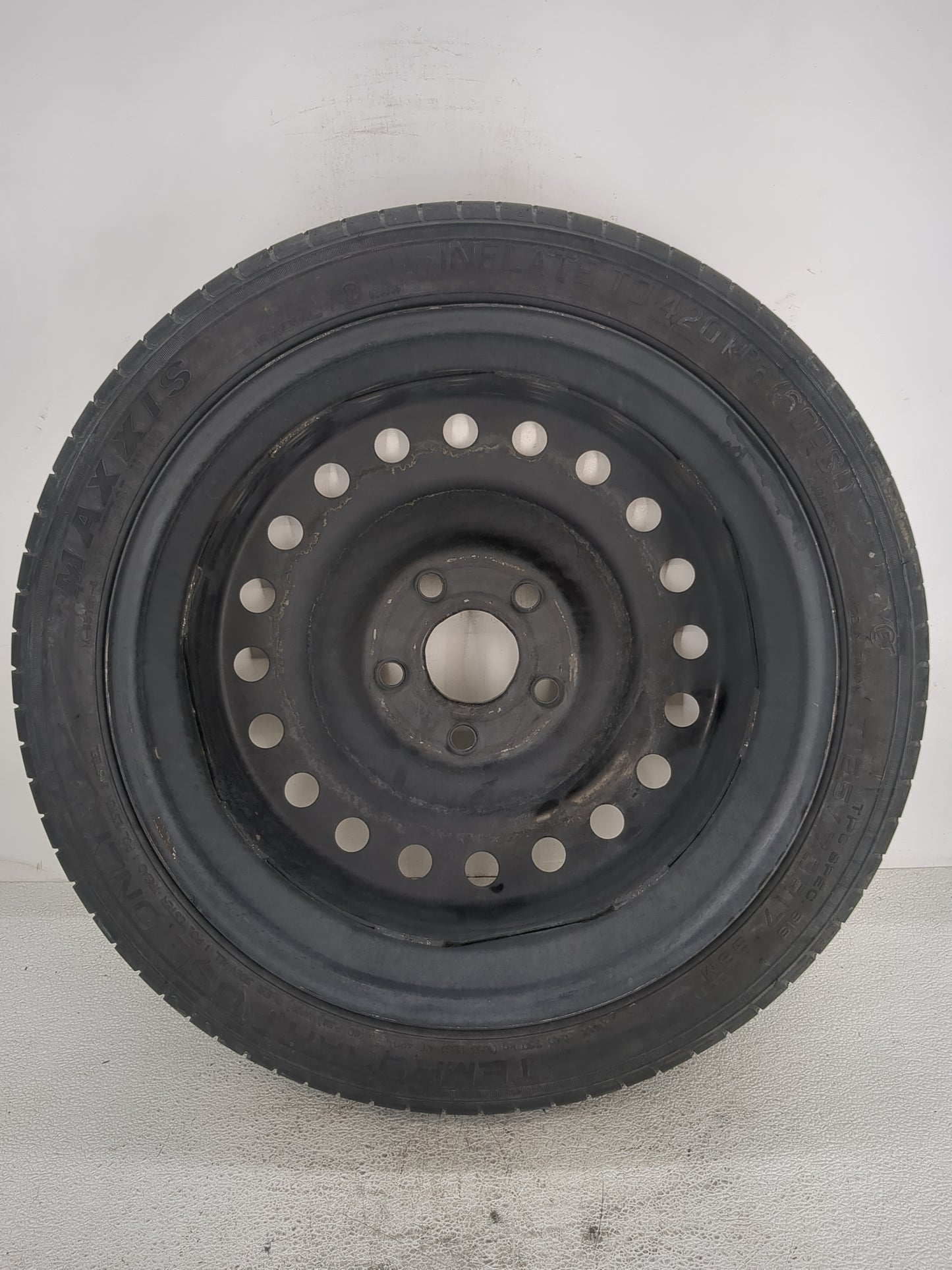 2010-2016 Buick Lacrosse Spare Donut Tire Wheel Rim Oem 1455285 - Oemusedautoparts1.com