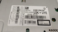 2012 Buick Lacrosse Radio AM FM Cd Player Receiver Replacement P/N:95914367 22870782, 22815634 OEM Used Auto Parts - Oemused