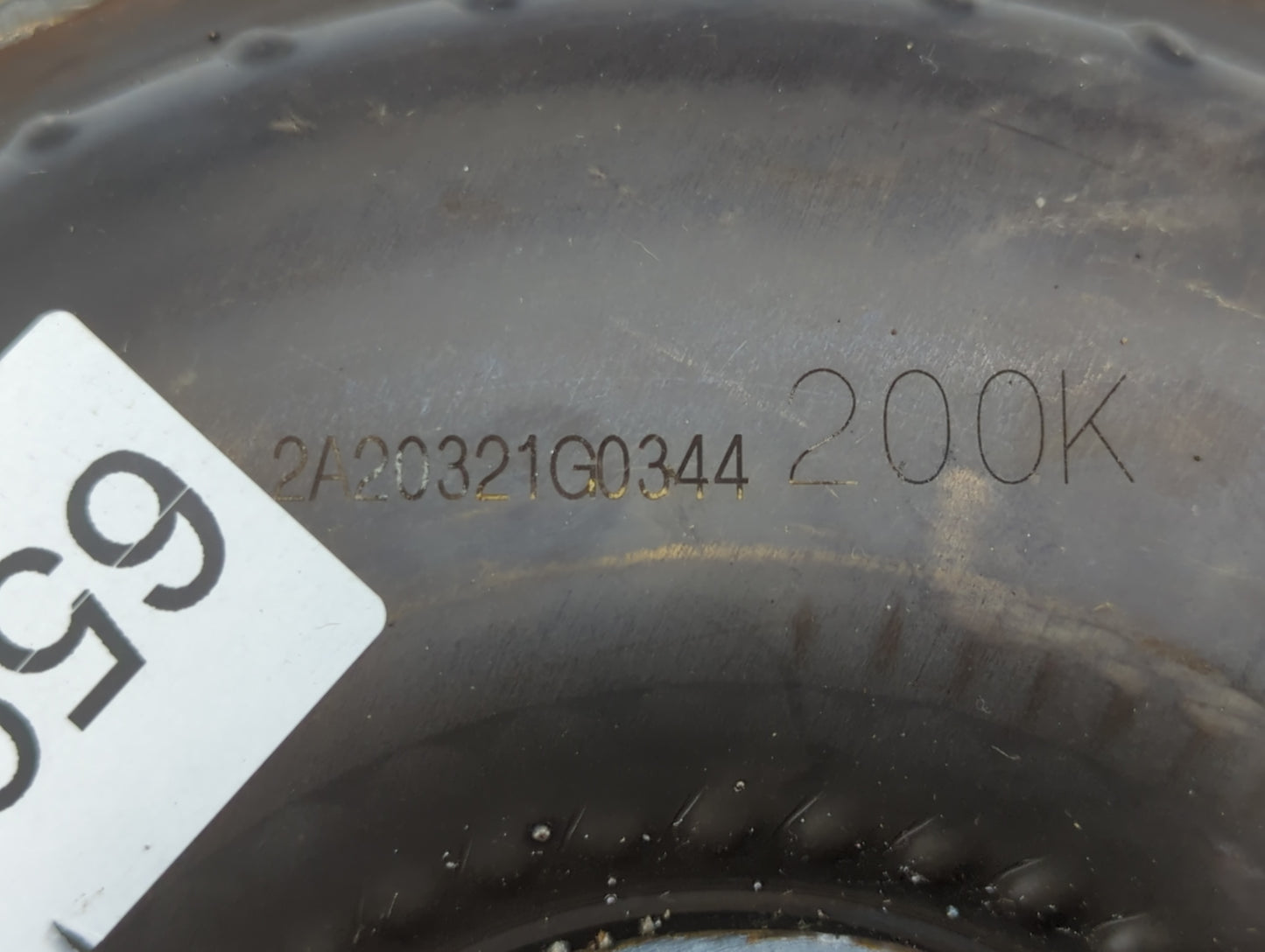 2012 Buick Lacrosse Torque Converter Automatic Transmission OEM P/N:2A203321G0344 Fits OEM Used Auto Parts - Oemusedautopart