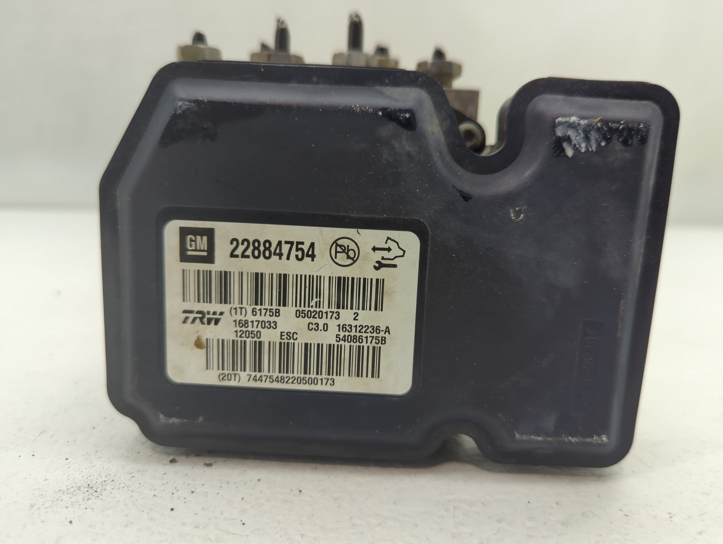 2012-2013 Buick Lacrosse ABS Pump Control Module Replacement P/N:22884754 Fits Fits 2012 2013 2014 2015 2016 OEM Used Auto P