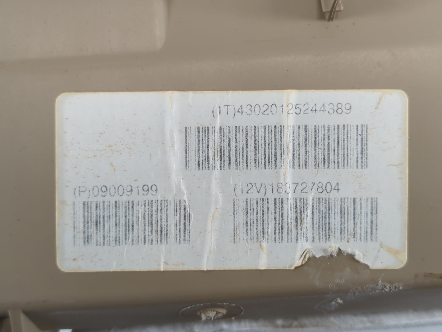 2012 Buick Lacrosse Passenger Glove Box Door Storage Compartment - Oemusedautoparts1.com