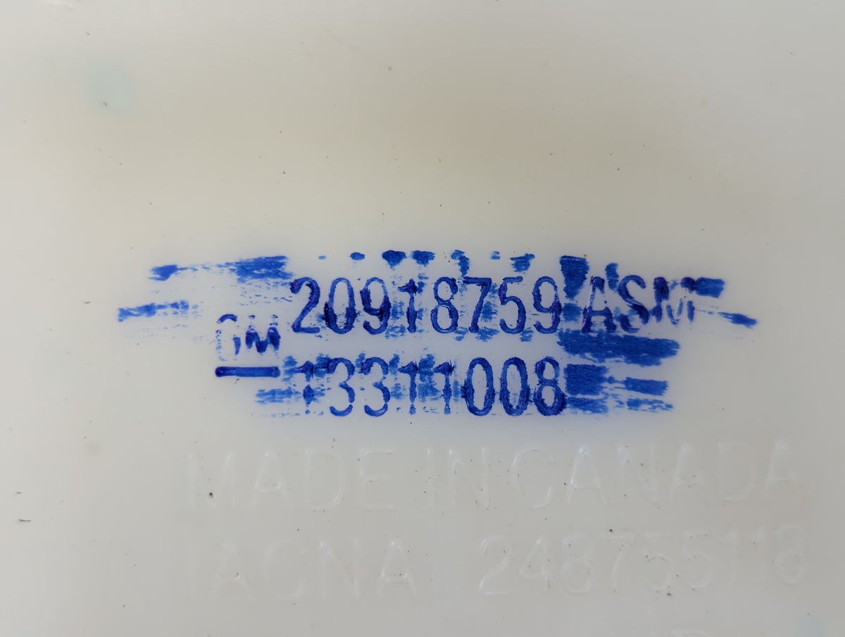 2010-2016 Buick Lacrosse Radiator Coolant Overflow Expansion Tank Bottle 695792 - Oemusedautoparts1.com