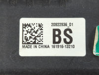2012 Buick Lacrosse Fusebox Fuse Box Panel Relay Module P/N:20922936_01 Fits OEM Used Auto Parts - Oemusedautoparts1.com